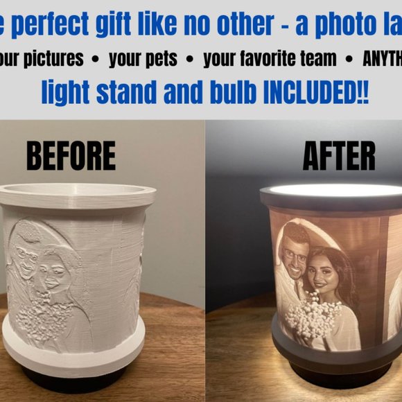 Custom Made to Order Photo Lamp - Picture 2 of 6